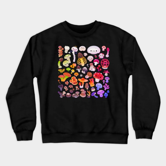 Mushroom Crewneck Sweatshirt by pikaole